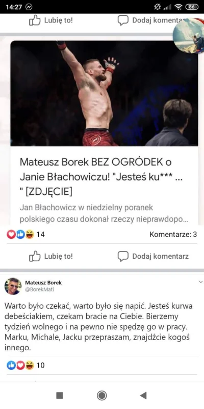 fan_comy - @Szumny MATEUSZ BOREK BEZ OGRÓDEK O UKRAIŃSKIEJ KONTROFENSYWNIE "JESTEŚ KU...