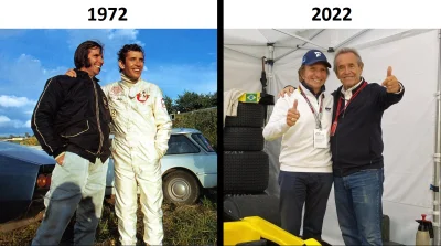 R.....8 - Emerson Fittipaldi i Jacky Ickx - 50 years challenge
#f1 #10yearschallenge...