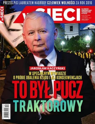 32andu - W najnowszym wydaniu tygodnika „w Śmieci” Jarosław Kaczyński w szczerym wywi...