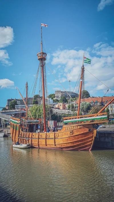 lebele - The Mathhew of Bristol - jedna z dwóch replik statku, którym w 1497 roku Joh...