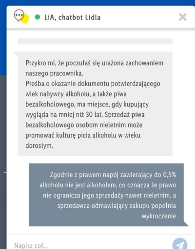 DocentJanMula - #lidl Polska łamie prawo powołując się na jakieś durne przepisy nie r...