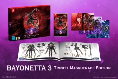 kolekcjonerki_com - Ruszyła przedsprzedaż Bayonetta 3 Trinity Masquerade Edition w Ga...