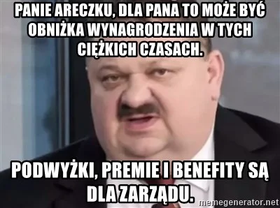 metalfan - Oszczędza to się na pensjach tych, którzy odwalają większość roboty. 10% b...