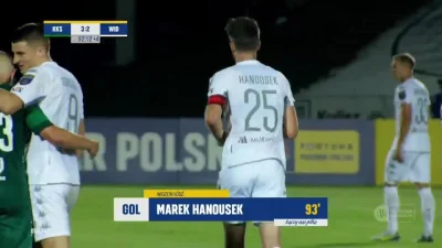 F.....s - KKS Kalisz 3-[3] Widzew Łódź - Marek Hanousek rzut karny 90+2' (Puchar Pols...