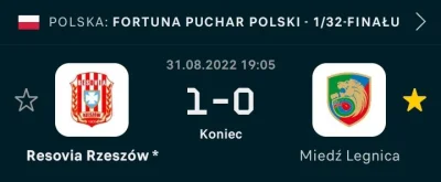 red7000 - #miedzlegnica odpada w 1/32 #pucharpolski

Przegrali z #resovia - ostatnim ...