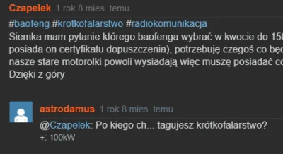 Zatwardzenie - > Ta antena na radiu jest zestrojona specjalnie

@suqmadiq2ama: a ta...