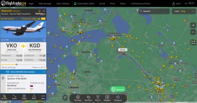 BenizBurger - Puttler leci do Kaliningradu ( ͡° ͜ʖ ͡°)

#flightradar24 #ukraina #wo...