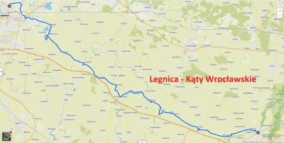 kaczoor - Trasy na #rower i #kwadraty
Legnica - Kąty Wrocławskie
Legnica - Miękinia...