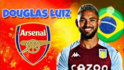 Pustulka - Arsenal uzyskał porozumienie z Douglasem Luizem w sprawie 5 letniego kontr...