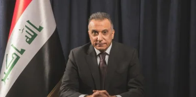 JanLaguna - Obecny premier Iraku, Mustafa Kadhimi. Nie posiada on własnego zaplecza p...