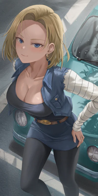 mesugaki - #anime #randomanimeshit #dragonball #android18