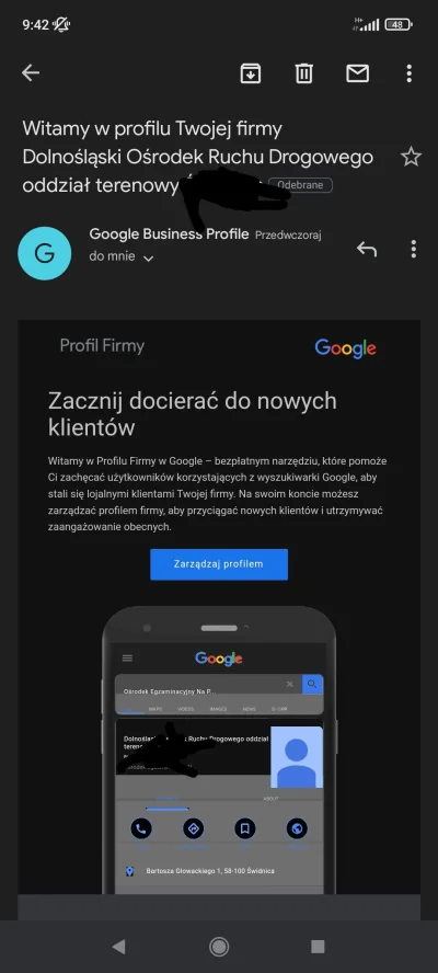 WojciechMarynarz - Cześć Mirki 
Z niewiadomych mi przyczyn google uznaje mnie za właś...