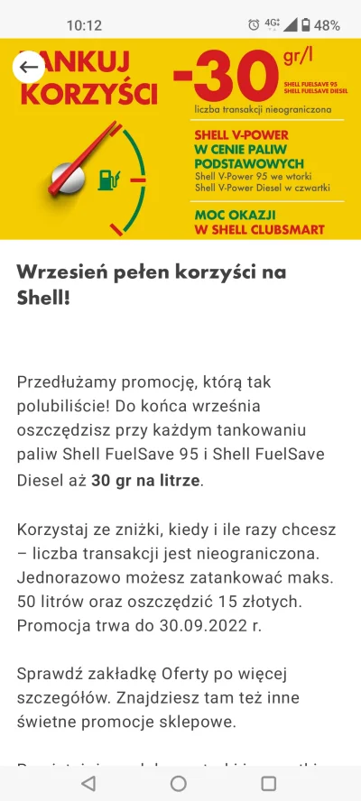 kyjgel - @ZippyTobi:
A Ty warunki promocji na Shellu?