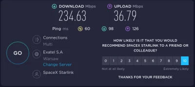 JestemZielonka123 - No to żegnaj LTE Orange, nie będę tesknił.

#starlink