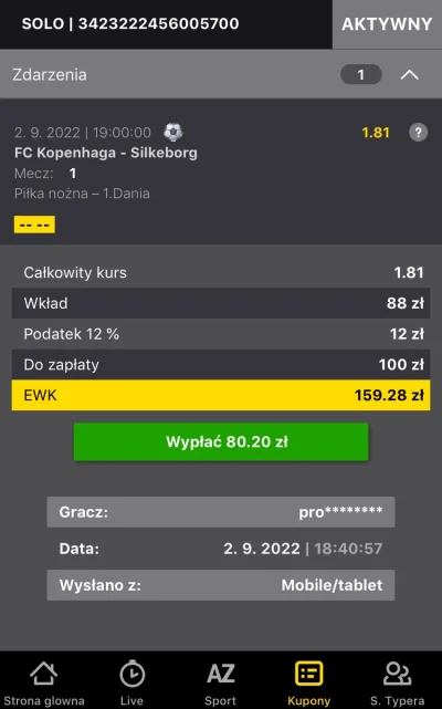 nocna_zmiana - Kopenhaga 

https://youandwin.com

#youandwin #profootball #bet366 #bu...