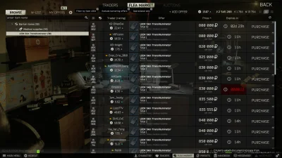 sebool12 - #escapefromtarkov
nic w tym dziwnego, ze 33 lvl sprzedaje 19 ledx'ów (: