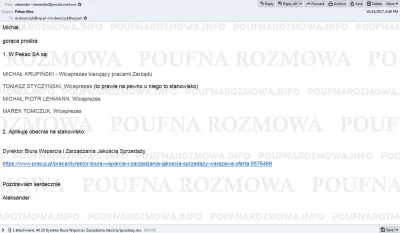 wigr - W Polsce wcale nie ma nepotyzmu, ani kolesiostwa, a już oskarżanie o to PiS to...