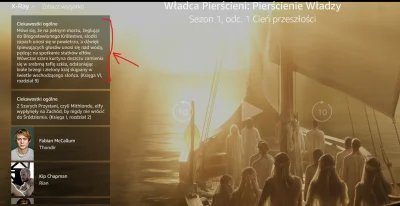 rockip - @Konata: oglądając na amazon prime, jest coś takiego jak x-ray i tam każda s...