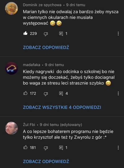 G.....d - Wchodzę sobie w komentarze pod postem na kanale Rudy Człowiek i widzę sporo...