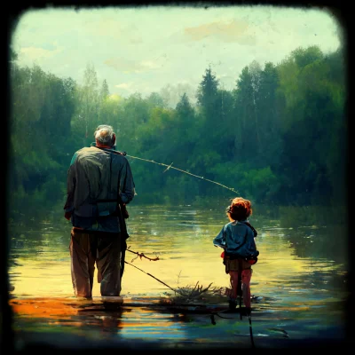 falloutcorner - > "My father is fishing fanatic"

@Pan_Lobotomiusz: Takie cuś.