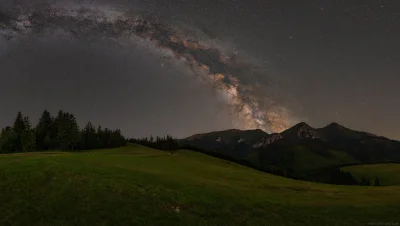Nightscapes_pl - Trochę sierpniowego jeszcze nieba spod samych Tatr. 

Nikon D750, ...