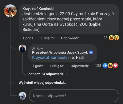 kaczoor - Jak to jest, że on zawsze musi jakoś debilnie odpisać, zamiast siedzieć cic...