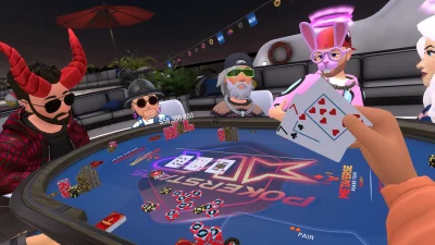 Tymariel - PokerStars VR na #quest2 jest super. Nie dość ze fajna atmosfera, bardzo ś...