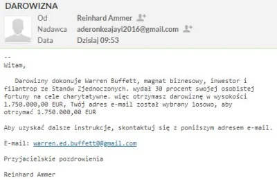 zagor - Brzmi legitnie.

#spam #scam #wyludzenia