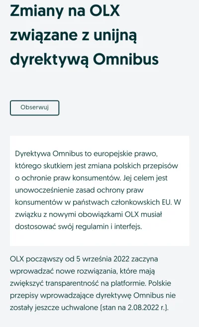 s.....w - No i chyba zbliża się koniec eldorado na olx

#olx #handel #ecommerce