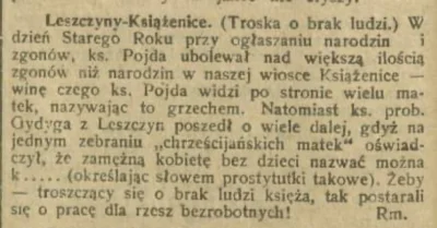 Hanakele7 - Taka ciekawostka - jakie było podejście księży niecałe 100 lat temu. Notk...