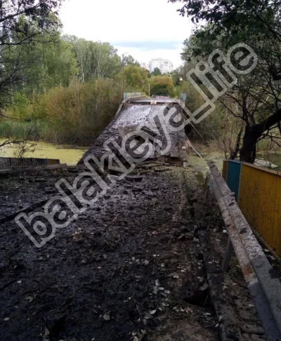 Aryo - 1Wycofujący się Rosjanie wysadzili most między Laheriv a Balakiją. Rosjanie zg...