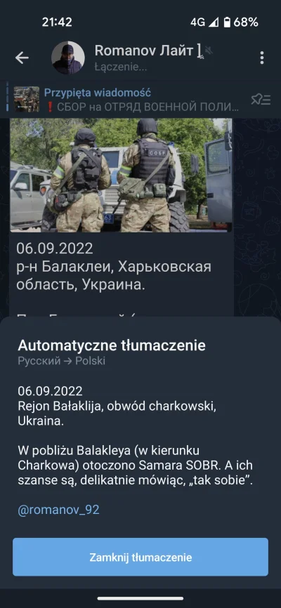dzosuaa - Z ruskiego telegramu 
#ukraina #wojna #rosja