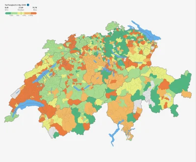 ms93 - Mapa cen energii elektrycznej w Szwajcarii jest bardzo interesująca - ceny są ...