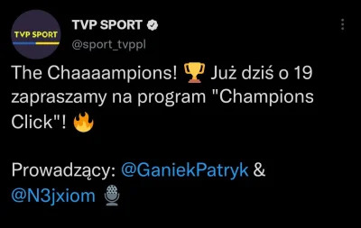 wihajsteer - Widzę, że jest trend w mediach sportowych (telewizji jak i Internecie) n...