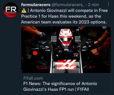 rudziol - #f1 Nie no bez jaj... Ogórazzi na poważnie rozważany przez kogoś?