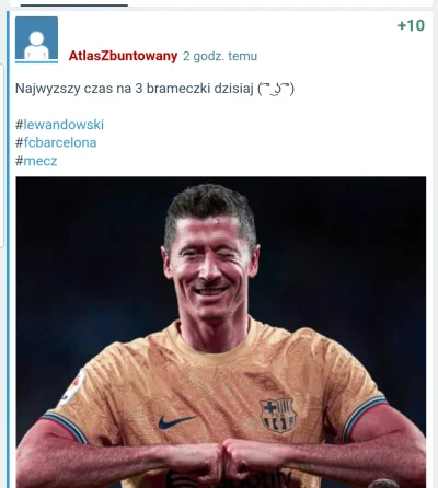 AtlasZbuntowany - Dziekuje Panie Piłkarzu 

#lewandowski #fcbarcelona #mecz