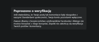 idziol - Ile trwa taka weryfikacja od FB? Kliknąłem weryfikuj i tak już ponad 20 dni ...