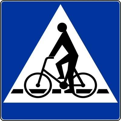 faxepl - @w0jmar: mylisz przejazd dla rowerzystów z przejściem dla pieszych. Jazdy wz...