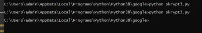 pyroxar - Uruchamiam skrypty #python w CMD na #windows i nie pokazuje mi się ani wyni...