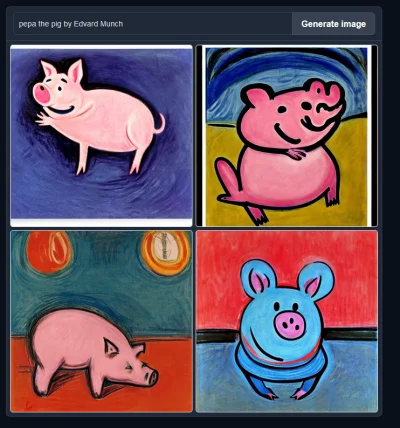 djk - @MonterWiader: pepa the pig by Edvard Munch