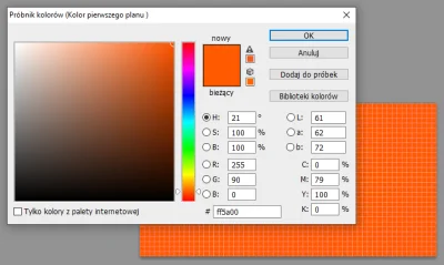 npwjsn - Ten kolor ma definicję RGB 255, 90,0 czyli bardzo "równą", raczej im się nie...