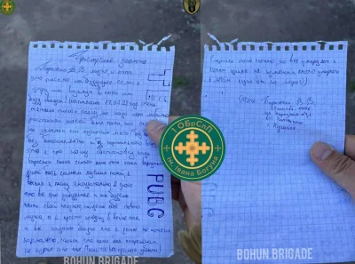 PIGMALION - #ukraina #rosja

 List pożegnalny żołnierza ze wsi Kalinino w obwodzie łu...