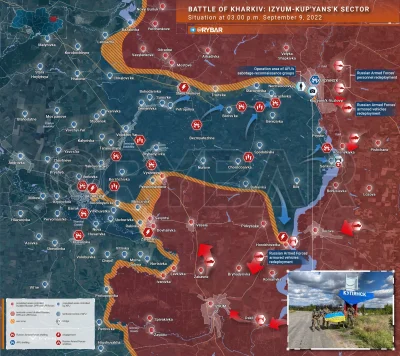 Aryo - Rosyjski propagandysta zaktualizował mapę i wygląda to coraz gorzej dla Rosjan...