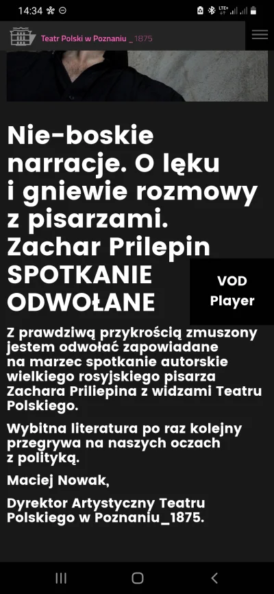 rybsonk - @Aryo: miał być w PL w marcu ale niestety przegrał z polityką