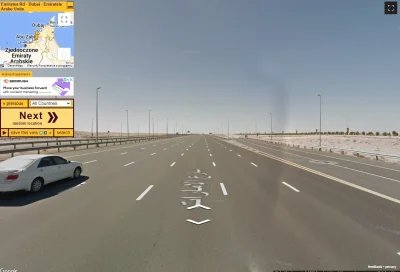 DzikWesolek - Dubai. Ciekawe czy mają problem z wyprzedzającymi się tirami.