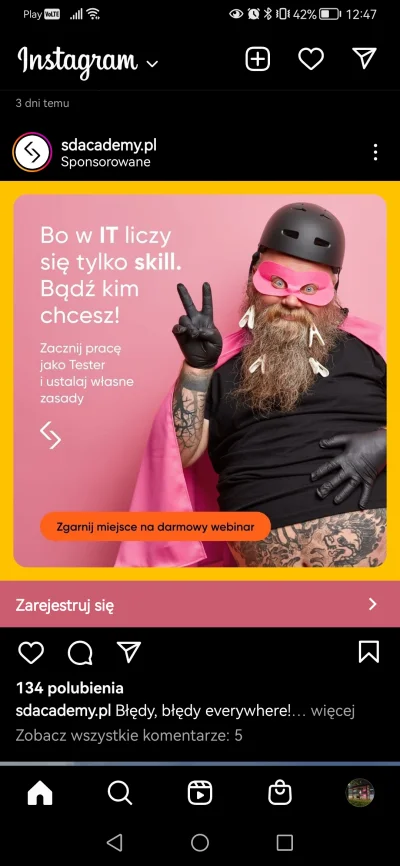 Stolusznik - @Barto_: ciekawe jakie cyrkowe postacie jeszcze wrzucą do reklam