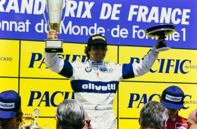 R.....8 - 7 lipca 1985 r. Nelson Piquet wygrał GP Francji na torze Paul Ricard. Było ...