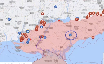 lifapek - @bylu: Przepraszam ale Melitopol jest tutaj(niebieskie kółko) więc to nie j...