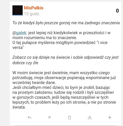 galek - Wśród wszystkich natalistycznych argumentów szczególną sympatią obdarowuje te...