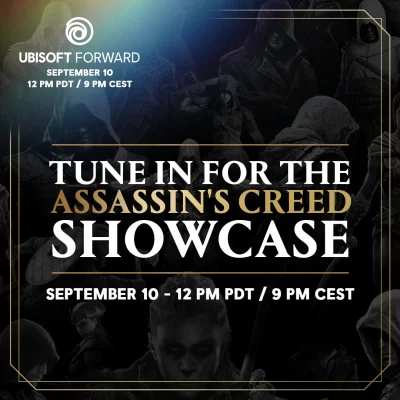 janushek - Ubisoft Forward | Dziś o 21:00
Nowy Assassin's Creed albo dwa, info o Sku...